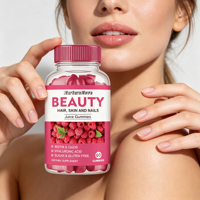 Gummies Beauté OEM Collagène Biotine Vitamine C Soutien Peau Cheveux Ongles Complément Alimentaire 60 Unités Vente en Gros Fabricant