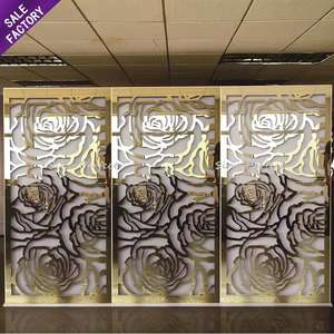Sinoperfect Luxury Pvc <b>Acrylic</b> Wedding Decoration Backdrop Rectangle Backdrop Used Wedding Stage Decoration - Product Image 1