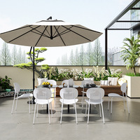 Chaise en plastique ajourée de haute qualité, très vendue, pour restaurant, salon, café