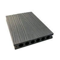 Planche de terrasse extérieure en WPC à texture bois traditionnelle Kejie 140-30MM - Composite durable pour jardin, patio, balcon