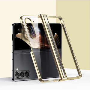 <span class=keywords><strong>Coque</strong></span> de téléphone transparente anti-chute pour Samsung <span class=keywords><strong>Z</strong></span> <span class=keywords><strong>Fold</strong></span> 6 Slim Thin Shell Clear Electroplated Phone Case pour Samsung <span class=keywords><strong>Z</strong></span> <span class=keywords><strong>Fold</strong></span> 5 4 <span class=keywords><strong>3</strong></span> - Product Image 1