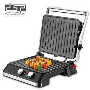 Grill électrique Dsp KB1114 noir 1501W-2000W avec contrôle de température réglable, prise européenne, pour barbecue domestique - Product Image 5
