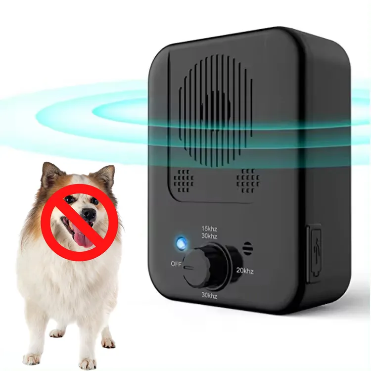 LovePaw ultrasonik ses Bark kontrol cihazları Defer sıkıntı dur köpek havlayan açık Anti Bark yaka