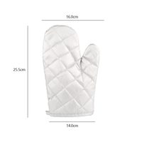 Nouveau ruban lavable coton cuisine four mitaines Premium résistant à la chaleur gants de cuisson pour cuisinière cuisson barbecue griller