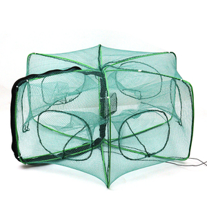 Fishpot poligonal de 6-16 Agujeros al por mayor de fábrica original para pescar camarones o peces - Product Image 1