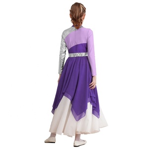 Ropa de Baile Moderna para Niños de 6 a 16 Años, Trajes de Danza para Actuaciones Infantiles, Vestidos de Danza Lírica para Niñas - Product Image 5