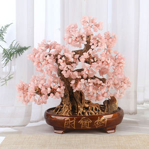 Wholesale Natural Healing Crystal Chips <b>Trees</b> Resin Base Bonsai Crystal Money <b>Tree</b> for Feng Shui Decoration - Product Image 1