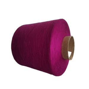 Fábrica al por mayor 100% hilo acrílico 21S púrpura respetuoso con el medio ambiente teñido extremo abierto/Fabricante de algodón OE hilo - Product Image 5