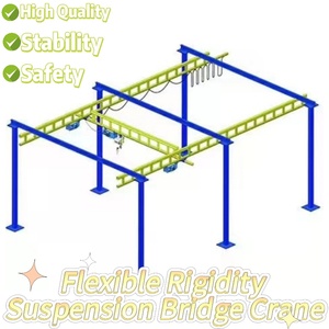Offre Spéciale 3 tonnes pour le pont roulant rigide de voie de poutre simple avec la hauteur de levage du moteur 12m garantie de 1 an - Product Image 5