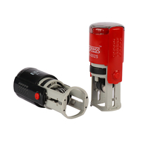 Tampon de bureau auto-encreur en plastique 25mm Vente en gros Logo personnalisé Utilisation personnalisée