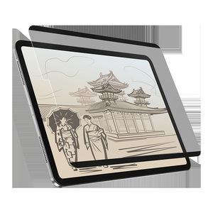Bloc-notes numérique 12,9 pouces en matériau PC magnétique, feuilles mobiles pour dessin et prise de notes sur tablette iPad - Product Image 1