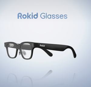 Lunettes intelligentes <span class=keywords><strong>Rokid</strong></span> AI Assistant IA Chargement de type C Connexion à l'application Caméra Traduction en temps réel Affichage virtuel 300 pouces - Product Image 3