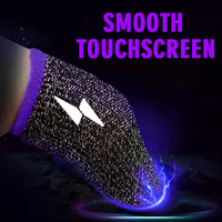 Les manchons de doigts en fibre d'argent ultra-fins et respirants sont antidérapants et absorbent la transpiration, réduisant les erreurs de toucher.