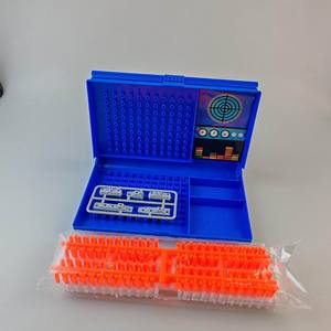 ชุดเกมกระดานเรือรบพับได้25.5ซม.-เกมกลยุทธ์การต่อสู้ทางทะเลสำหรับการเดินทางแบบพกพาสำหรับผู้เล่น2คนเด็กผู้ใหญ่ของขวัญของเล่นสำหรับครอบครัว - Product Image 4