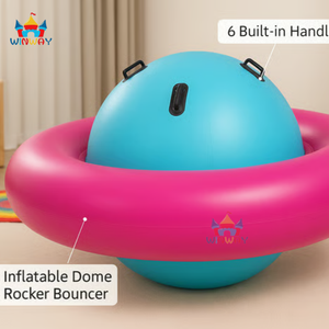 Domo Inflable Rocker de 8 pies - Brincolín Gigante para Interiores para Niños Mayores de 5 Años, Material de PVC, Uso Comercial - Product Image 3