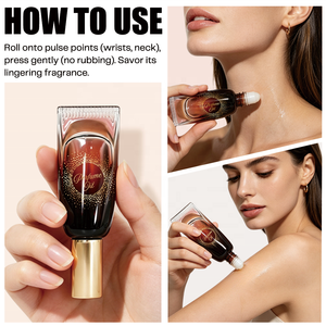Nouvelle conception d'emballage de luxe, flacon avec logo, parfum de poire, de café, de jasmin, de vanille, parfum <span class=keywords><strong>EDP</strong></span> 10 ml, huile de parfum à la phéromone en roll-on - Product Image 3