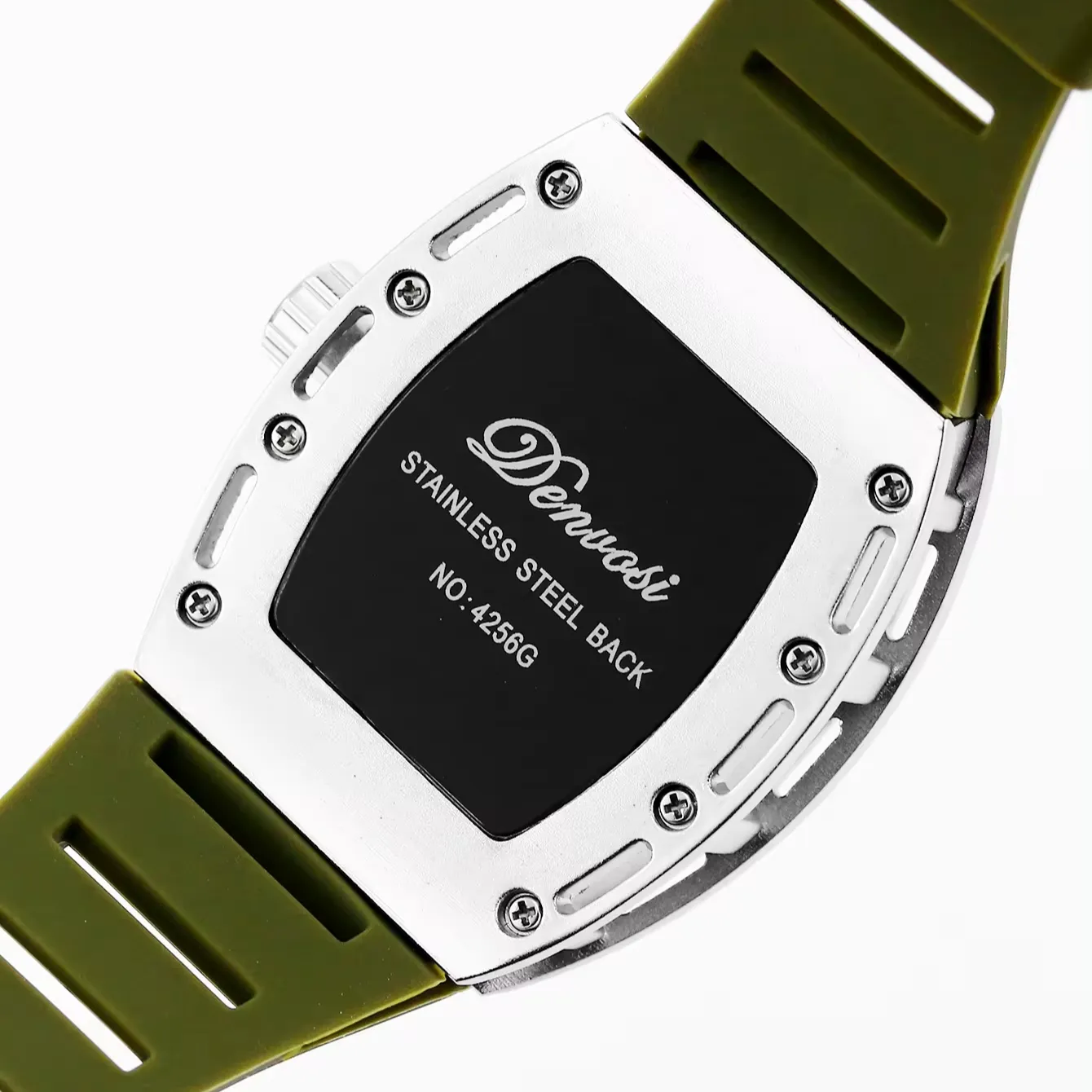 Hochwertige Getriebe Bestpreis weiße Armbanduhr Silikonband Uhr mechanische Uhr für Herren Uhr automatisch