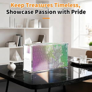 Boîte de présentation en acrylique transparente avec couvercle magnétique compatible avec la collection Prismatic Evolutions Super Premium, Prismatic Evolutions SPC - Product Image 6