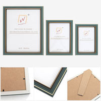Vente en gros de cadre photo nostalgique en bois cadre profond en bois artisanal pour cadre photo de bureau 20x40