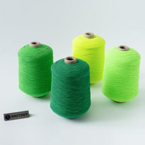 Produit très rentable et très vendu 100 #   Fil de caoutchouc recouvert de haute ténacité, teint, à âme filée et à anneaux torsadés, pour le tricot de chaussettes - Product Image 3