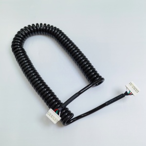 Cavo Elettrico a Spirale con 3, 4, 5, 6, 8, 12 Conduttori, Cavo di Prolunga TPU PUR, Cavo a Spirale con Connettore Molex, Assemblaggio Cavi - Product Image 4