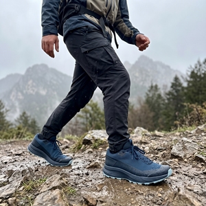 Chaussures de randonnée basses pour hommes, prêtes à être expédiées, imperméables, en mesh TPU, antidérapantes, avec semelle intermédiaire en EVA et semelle extérieure en caoutchouc - Product Image 6