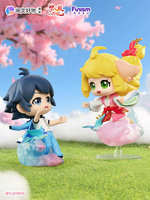 Série Sagesse Montagne et Mer Fox Spirit Matchmaker : Boîte Mystère en Peluche à Affichage Complet, Mini Figurine Fille Renard Style Chinois Ancien