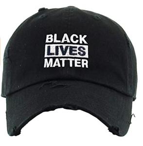 Gorra de béisbol desgastada con estampado de <span class=keywords><strong>la</strong></span> Historia Negra, gorro de béisbol desgastado Vintage con mensaje de mes, Black Power Black Lives Matter I Can't Breathe - Product Image 2