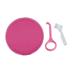 Estuche Portátil para Guardar Dentaduras Postizas, Equipo de Terapia Oral, Espejo Dental, Estuche para Retenedores de Ortodoncia, Accesorio para Aparatos Invisibles - Product Image 4