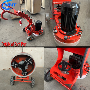Handheld <b>Concrete</b> Polisher/floor <b>Grinder</b>/3-head <b>Concrete</b> <b>Grinder</b> with Dust Collection Function for the Construction Industry - Product Image 4