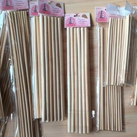 Homesun Lot de 8 bâtonnets ronds en acrylique de 30 cm pour loisirs créatifs, idéaux pour les enfants, pour la fabrication de glaces, d'articles artisanaux et de décorations de gâteaux