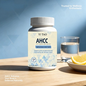 Suplemento Inmunitario Natural AHCC 750mg, Apoya la Actividad de las Glóbulos Blancos y la Inmunidad General - Product Image 5