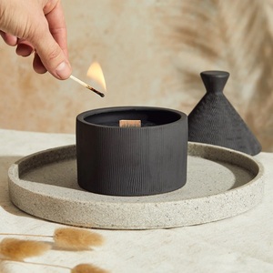 Bougie <span class=keywords><strong>Tajine</strong></span> simple en <span class=keywords><strong>terre</strong></span> <span class=keywords><strong>cuite</strong></span>, pot en argile naturelle, décoration de table - Product Image 6