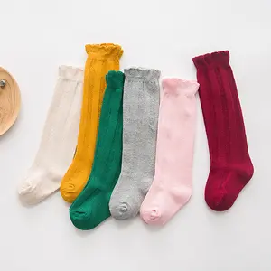 <span class=keywords><strong>Calcetines</strong></span> de Algodón Suaves y Cálidos hasta la Rodilla <span class=keywords><strong>para</strong></span> <span class=keywords><strong>Niñas</strong></span> y Niños, <span class=keywords><strong>con</strong></span> Volantes, Coloridos, de <span class=keywords><strong>Encaje</strong></span>, Tipo Tubo, Uniformes Escolares - Product Image 2