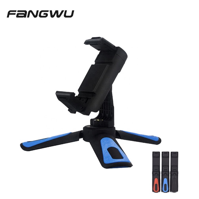 Portable Universal Smart Tripod for Mobile and Mini Adapter Selfie Desk Cell Phone Stand Holder