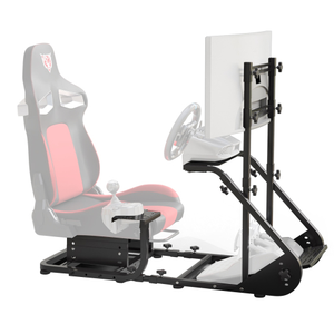 Cockpit de course amélioré et stable, compatible avec les simulateurs de conduite réglables Fanatec, PXN, Thrustmaster et Logitech - Product Image 1
