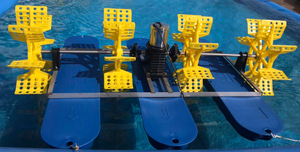 ใบพัด4ใบพัดรุ่นใหม่ล่าสุด24ชั่วโมงสำหรับการขายเครื่องเติมอากาศพลังงานแสงอาทิตย์<span class=keywords><strong>บ่อ</strong></span>ขนาดใหญ่4ใบพัดออกซิเจน (กลางวันและ<span class=keywords><strong>กลางคืน</strong></span>) - Product Image 2