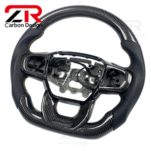Volant personnalisé en cuir perforé et fibre de carbone pour <span class=keywords><strong>Ford</strong></span> Ranger <span class=keywords><strong>Raptor</strong></span> <span class=keywords><strong>F</strong></span>-<span class=keywords><strong>150</strong></span> <span class=keywords><strong>SVT</strong></span> Bronco <span class=keywords><strong>Raptor</strong></span> - Product Image 2