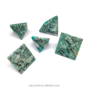 Commercio all'ingrosso naturale amazonite piramide di cristallo <span class=keywords><strong>verde</strong></span> egitto Pyramid fermacarte per la decorazione e regali - Product Image 6