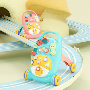 Vente en gros Jouet pour tout-petits assis à debout <span class=keywords><strong>Centre</strong></span> de jeu d'activité Jouet à tirer et pousser Jouet d'apprentissage pour activité de poussette pour bébé - Product Image 5