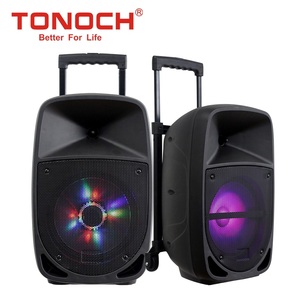 15 inch New plastic cabinet beast audio wired speaker