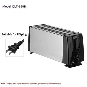 <span class=keywords><strong>Grille</strong></span>-<span class=keywords><strong>pain</strong></span> commercial vertical automatique à fentes longues pour cuisine, <span class=keywords><strong>grille</strong></span>-<span class=keywords><strong>pain</strong></span> 4 tranches multifonction électrique avec fonction pop-up BT009 - Product Image 5