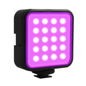 جديد بيع محمول باليد ضوء ملء الجمال بالألوان الكاملة RGB-، LED K لكاميرا التصوير الفوتوغرافي ملحق بحجم الجيب - Product Image 6