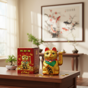 ชุดรูปปั้นแมวนำโชค 7 นิ้ว 48 ชิ้น/กล่อง รุ่นสะสม 82293 - Product Image 5