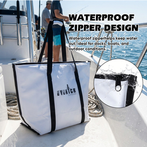 Sac isotherme <span class=keywords><strong>de</strong></span> pêche moderne, robuste, écologique, grande capacité, étanche et portable pour utilisation en bateau. - Product Image 6