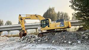 รถขุดดินไฮดรอลิกขนาดใหญ่สำหรับขุดดิน43ton รถขุดตีนตะขาบ PC430-8 Komatsu ภาพวาดต้นฉบับ Pc400 PC850 Pc450 Pc430 - Product Image 2