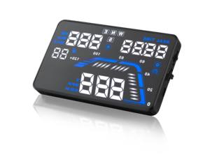 자동차 액세서리 전자 가제트 5.5 인치 범용 GPS HUD 헤드 업 디스플레이 모든 자동차 버스 트럭 디지털 속도계 - Product Image 2