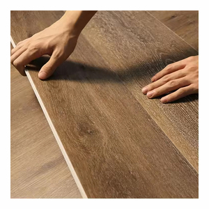 Plancher stratifié en vinyle PVC SPC composite pierre-plastique à emboîtement facile et entretien réduit - Product Image 1