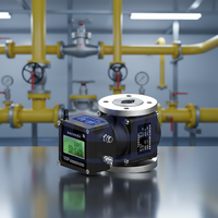 Débitmètre de gaz rotatif sans fil Clouds alimenté par batterie 4G NB-IoT LoRa avec autonomie de 5 ans pour zones éloignées