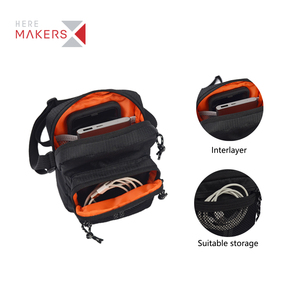 Faible QUANTITÉ MINIMALE DE COMMANDE Logo Personnalisé Nouveau Style sac À Bandoulière hommes En Plein Air mini Sac de messager - Product Image 1